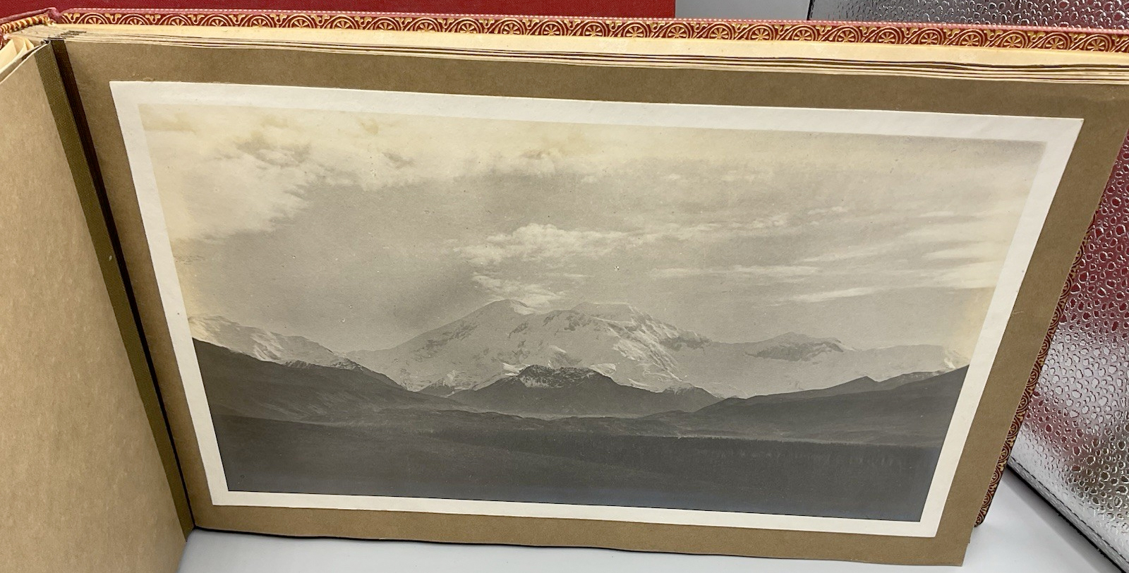 For sale: 1925 Mount Dall hunting trip photo album
              from William N. Beach to Andy Simons!