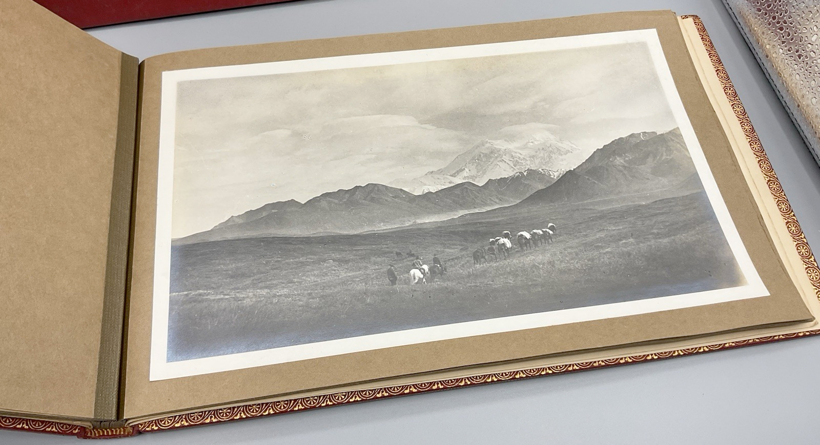 For sale: 1925 Mount Dall hunting trip photo album
              from William N. Beach to Andy Simons!