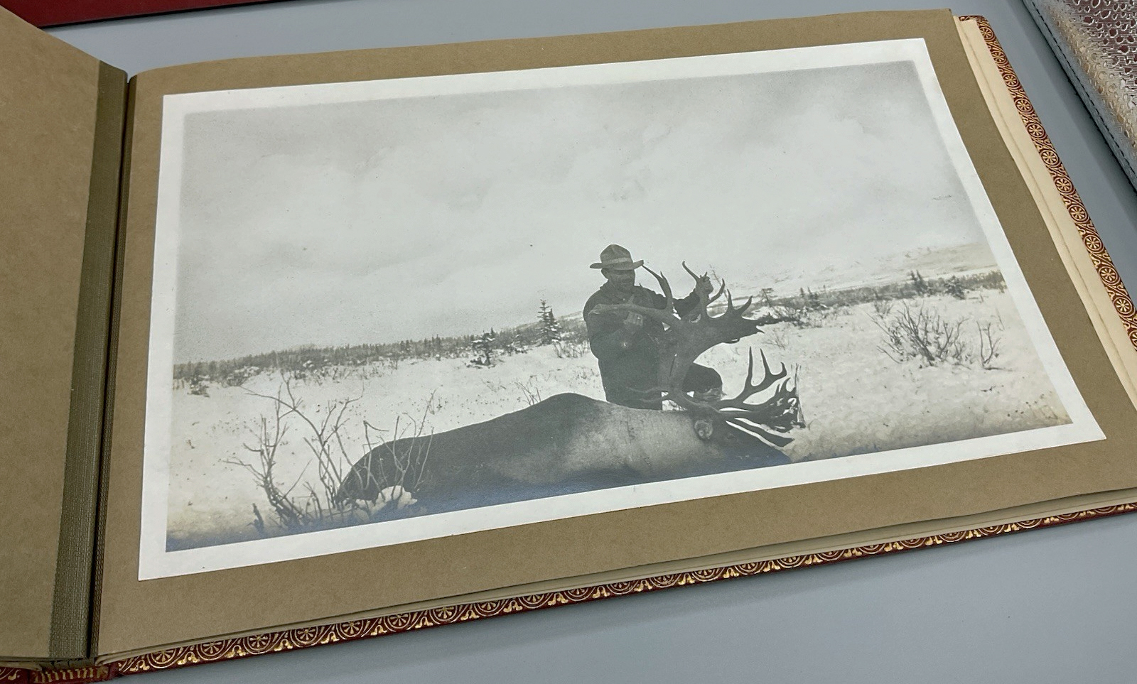 For sale: 1925 Mount Dall hunting trip photo album
              from William N. Beach to Andy Simons!