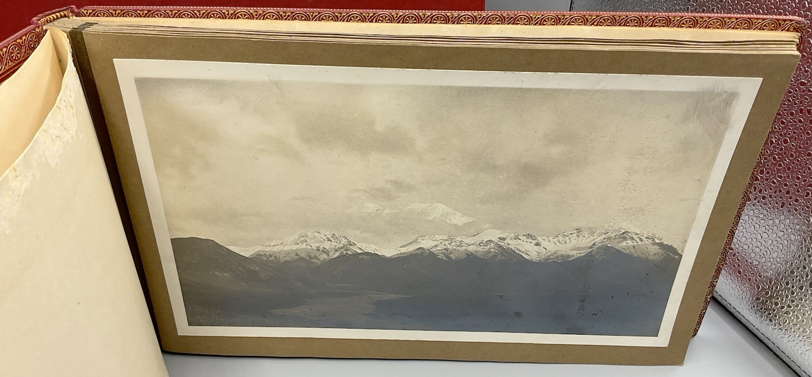 For sale: 1925 Mount Dall hunting trip photo album
              from William N. Beach to Andy Simons!