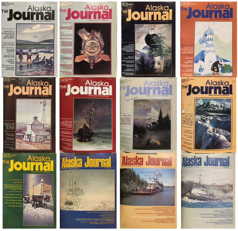 For sale: back issues of the Alaska Journal magazine.