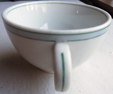 For sale: original Alaska Steamship Company coffee
              cup.