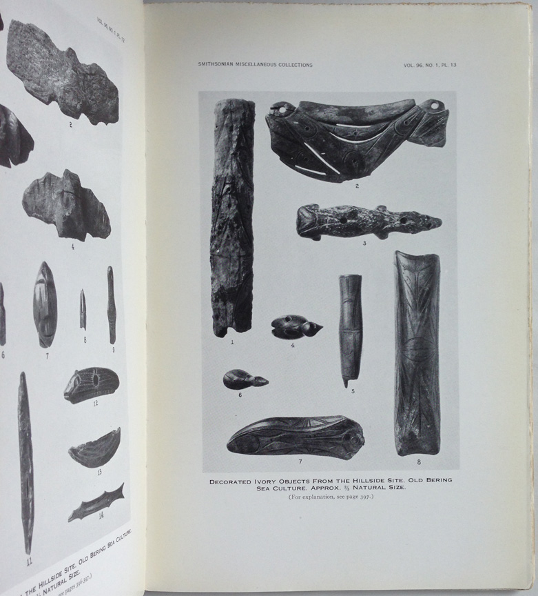 For sale: First
              edition of Archeology of St. Lawrence Island, Alaska, by
              Henry B. Collins, Jr.