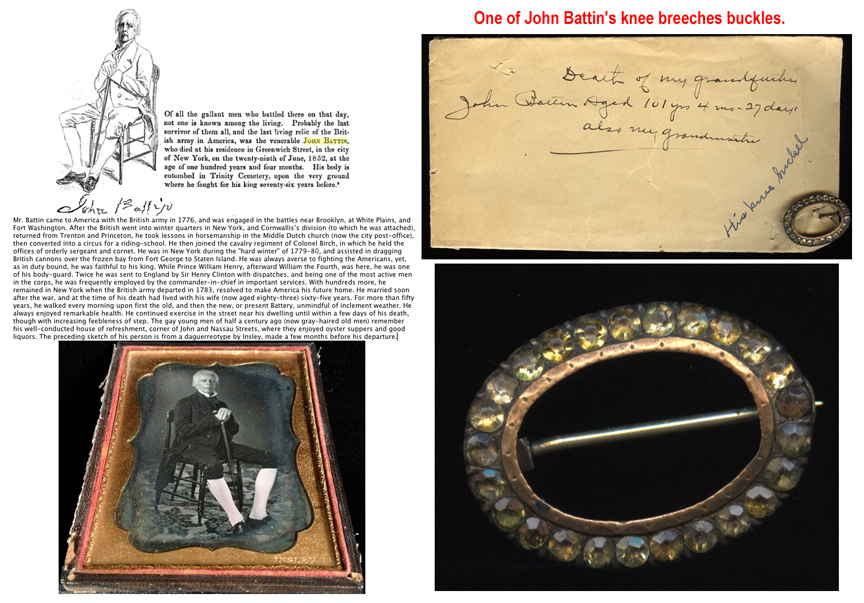 John Battin's Knee Breeches Buckle in my
                collection.