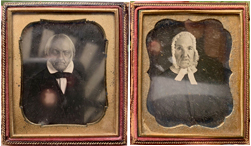 Unidentified daguerreotypes related to Azubah
                  Barber Shepard.