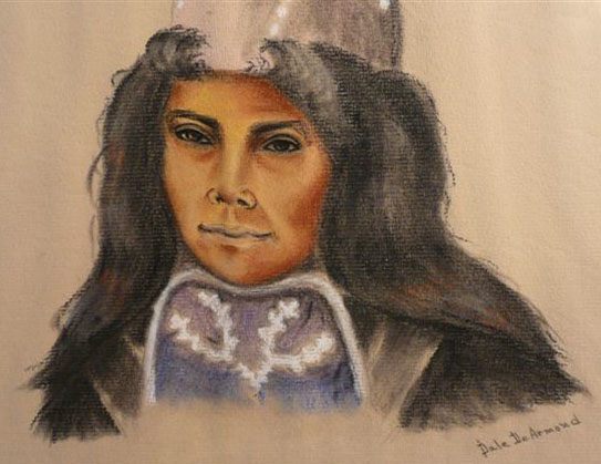 For
              sale: Dale DeArmond original painting Hoonah Tlingit girl
              Alaska