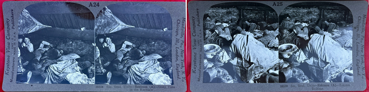 For sale: very rare 3D photos of Yupik Eskimos at
              Kwigillingok and Kipnuk early 1930s.