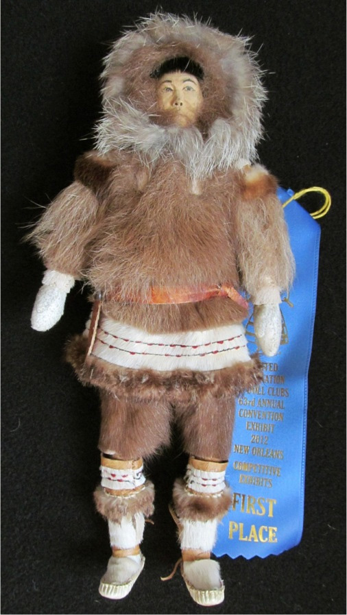 For sale: original
              Ethel Washington eskimo doll.