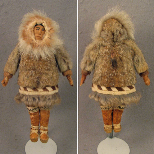 For sale: original
              Ethel Washington eskimo doll.
