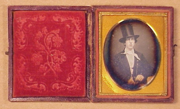 For sale: daguerreotype of Frazier W. Hurlburt,
              Civil War Spy.
