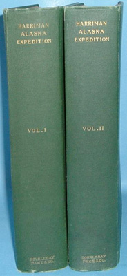 Books for sale: Harriman Alaska Expedition volumes 1
              & 2, John Muir, John Burroughs, etc.