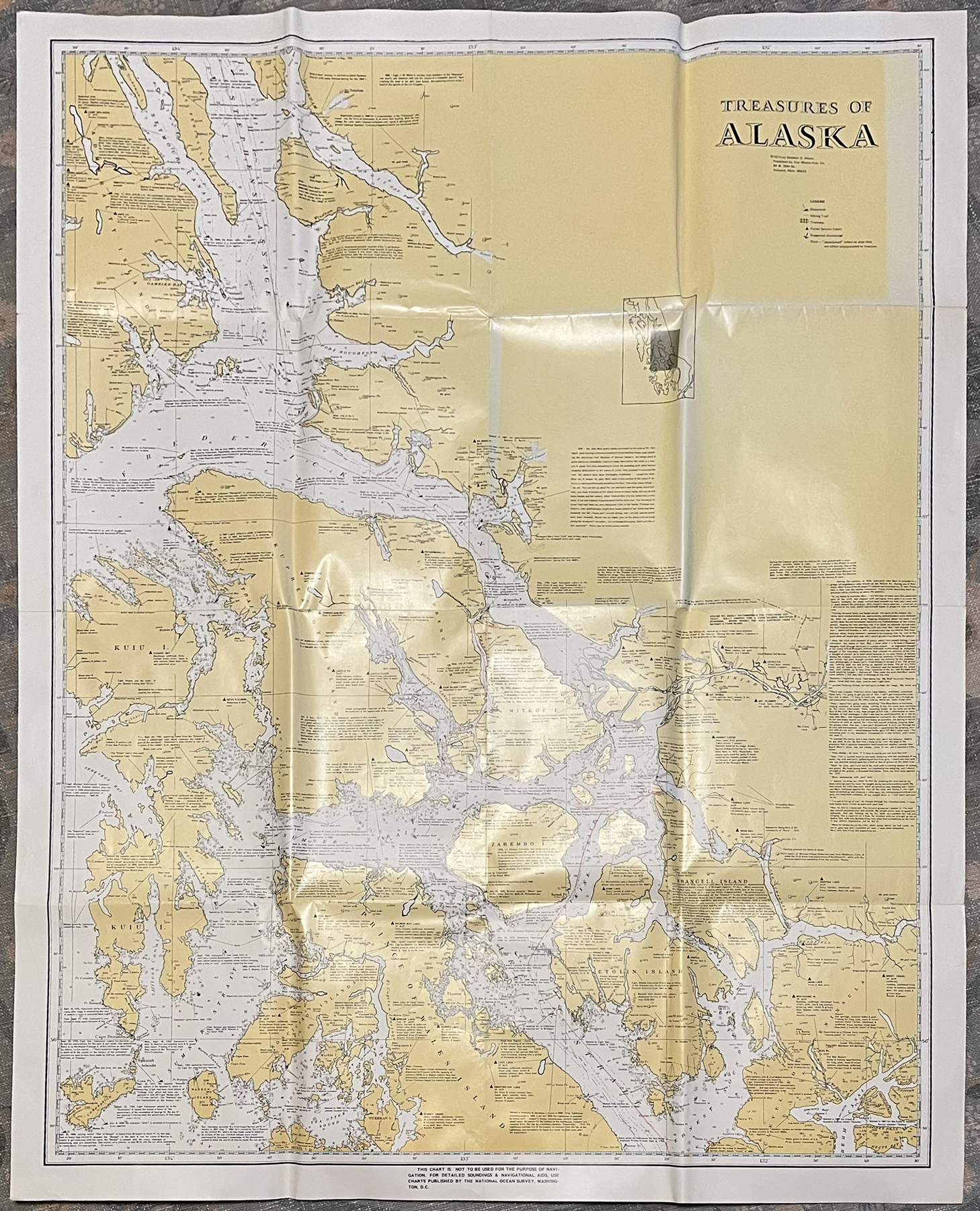 For sale: Hilson's Treasures of Alaska map 3 and 4.