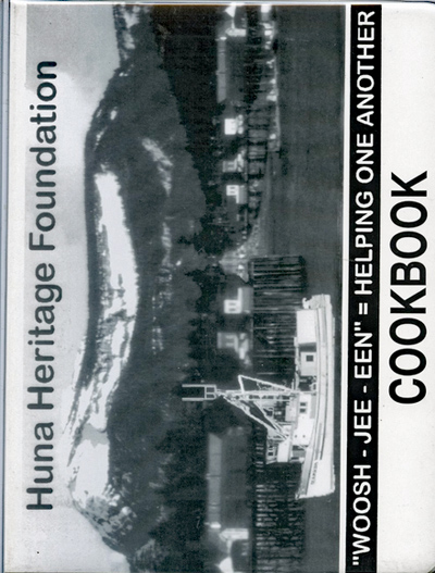 For sale: Huna
              Heritage Alaska Tlingit Cookbook. Hoonah Alaska.