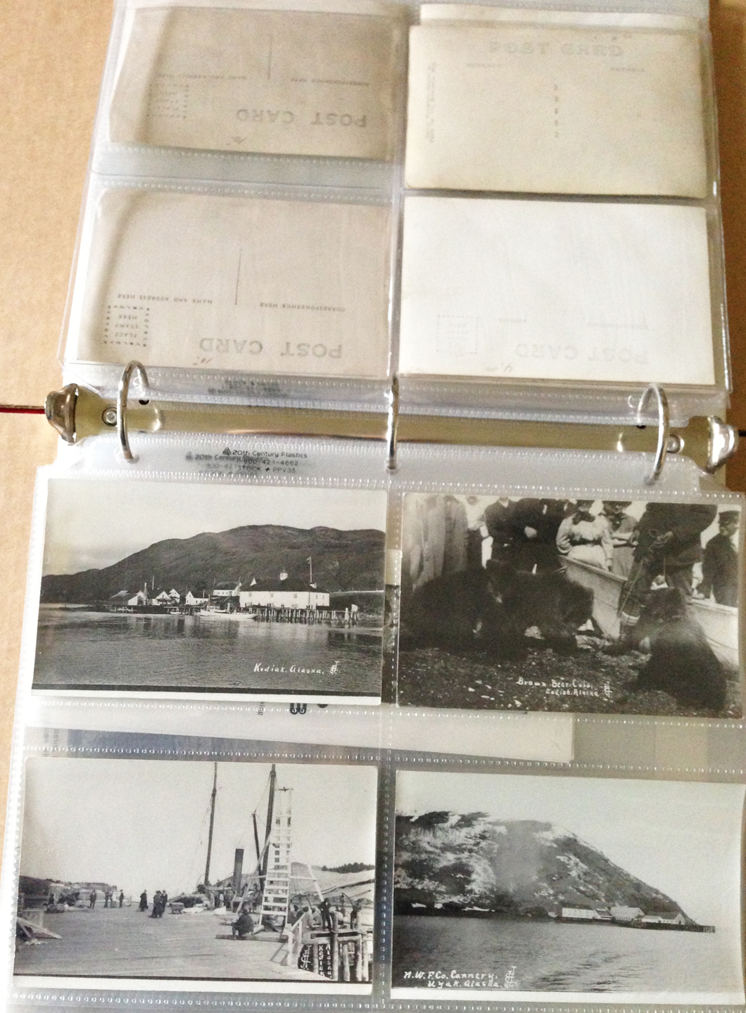 Kodiak Island
              ephemera notebook items for sale.