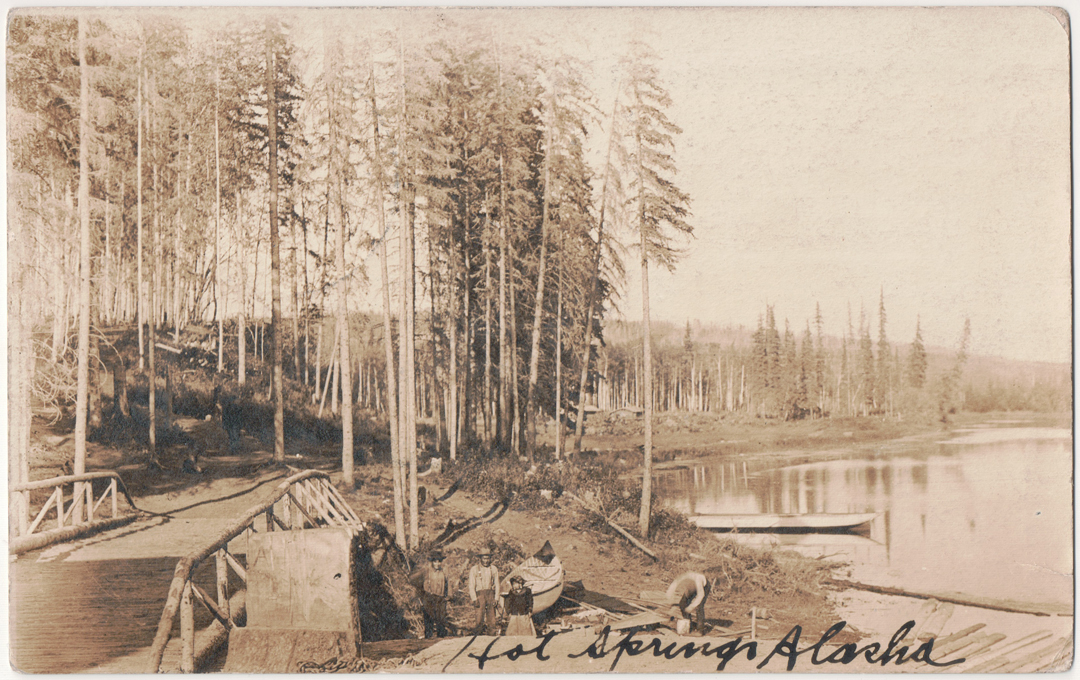 For sale: Original 1908 RPPC of Manley Hot Springs
              Alaska.