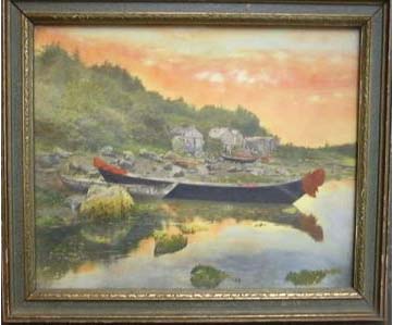 For sale: Tlingit canoes by Elbridge Merrill of
              Sitka.