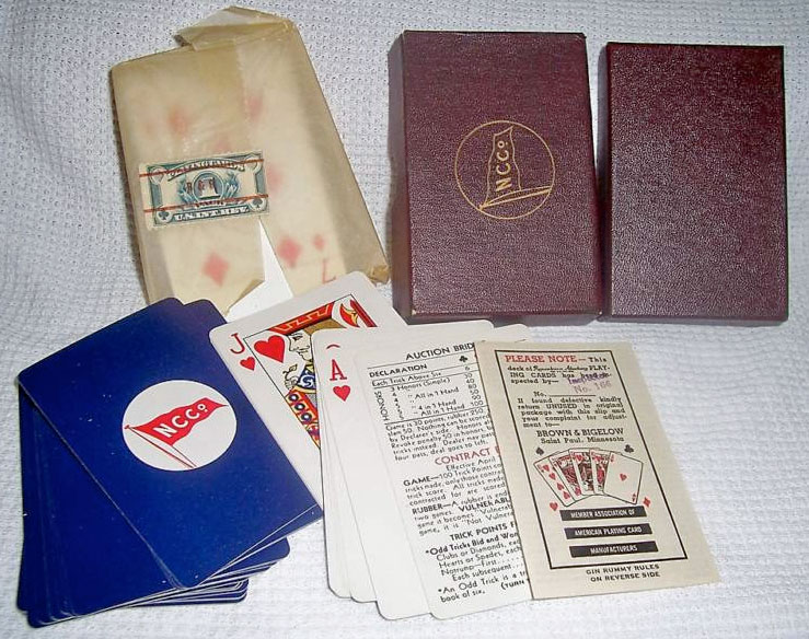 Northern Commercial Company vintage playing cards.