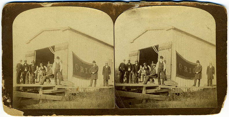 Orion Boat Club stereoview