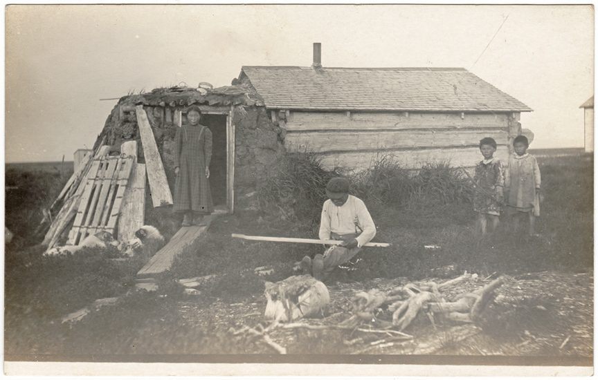 For sale: 1914 Real Photo Postcard of Quinhagak,
              Alaska.