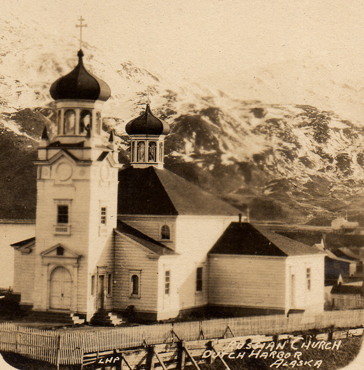 For sale: 100 year
              old Unalaska postcard.