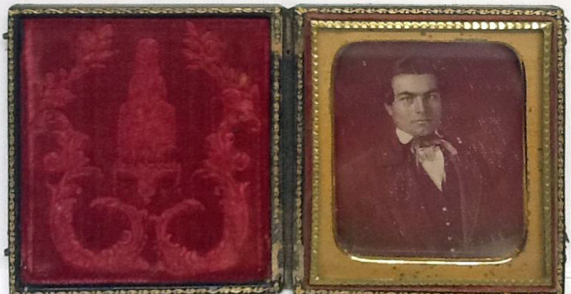 Daguerreotype of an unidentified well dressed young man.
