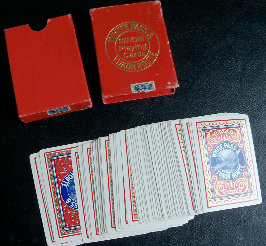 For sale: Original White Pass & Yukon Route
              Playing Cards.