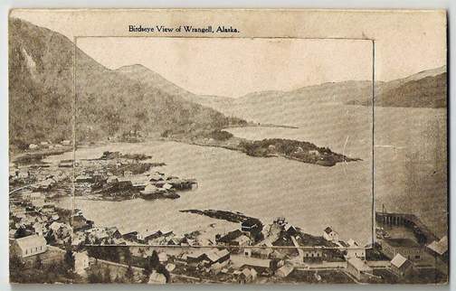 For sale: rare Wrangell Alaska trapdoor postcard.