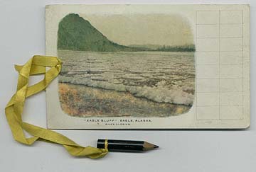 For sale: 1905 Eagle Alaska postcard & dance card.