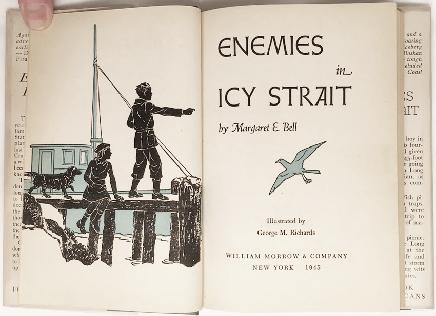 For
              sale: first edition of Enemies in Icy Strait by Margaret
              E. Bell.