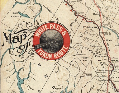 For sale: original 1905 White Pass & Yukon Route
              Railroad brochure