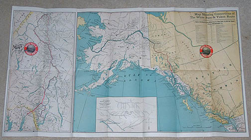 For sale: original 1905 White Pass & Yukon Route
              Railroad brochure.