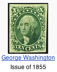 1855 postage stamp