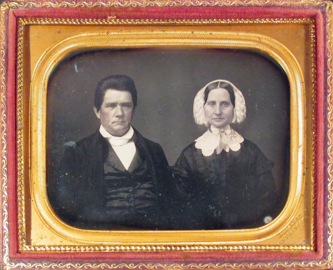 Unidentified daguerreotype by
      Robert H. Vance.