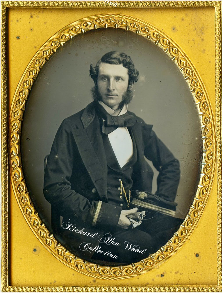 Unidentified
              daguerreotype of a sailor.